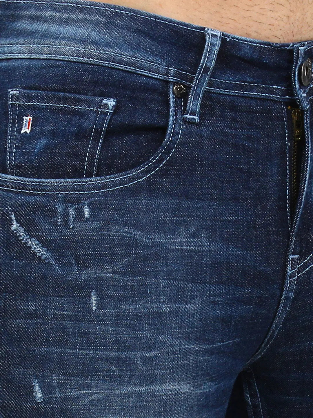 Dark Wash Hugo Skinny Jeans TIM PARIS