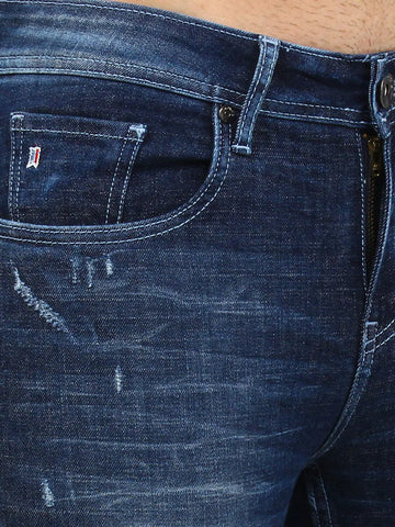 Dark Wash Hugo Skinny Jeans TIM PARIS