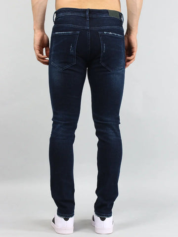 Dark Wash Ferdinand Slim Tapered Jeans TIM PARIS