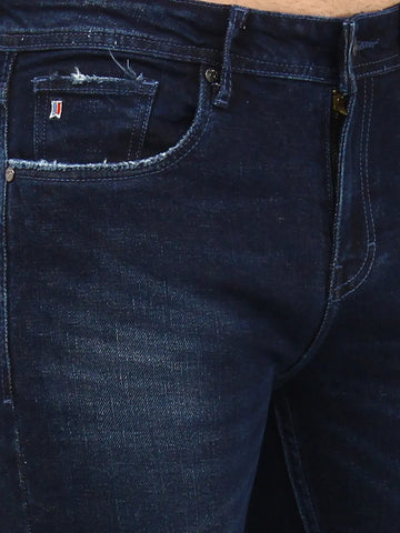 Dark Wash Ferdinand Slim Tapered Jeans TIM PARIS
