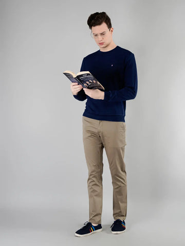 Tim Paris Sweatshirt Rinse Round Neck Tim Paris