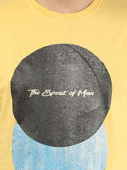Tourmaline Yellow Printed T-Shirt