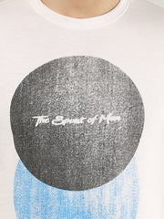 White Printed T-Shirt