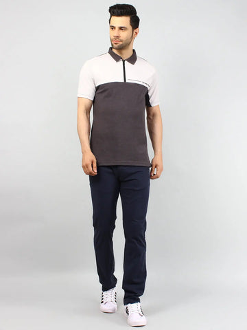 Anthra Printed Polo Tshirt Tim Paris