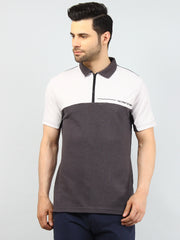 Anthra Printed Polo Tshirt