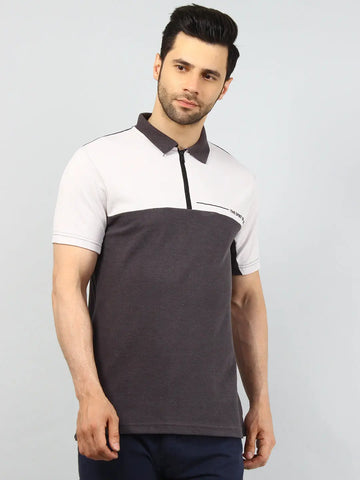 Anthra Printed Polo Tshirt Tim Paris
