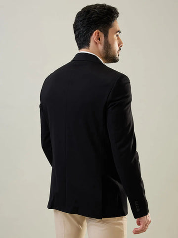 Black Structure Blazers Tim Paris