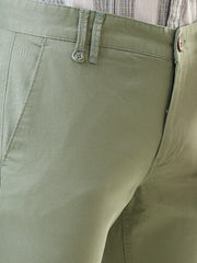 Green Slim Fit Chinos