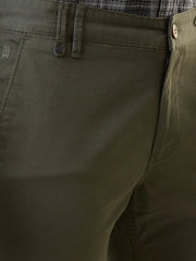 Olive Green Louis Slim Tapered Chinos TIM PARIS