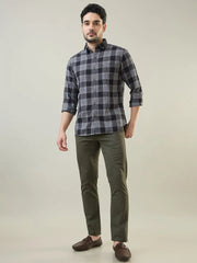 Olive Green Louis Slim Tapered Chinos TIM PARIS