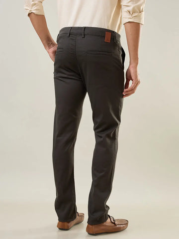 Dark Green Slim Fit Chinos Tim Paris
