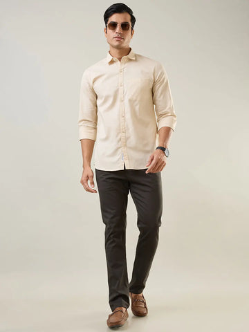 Dark Green Slim Fit Chinos Tim Paris