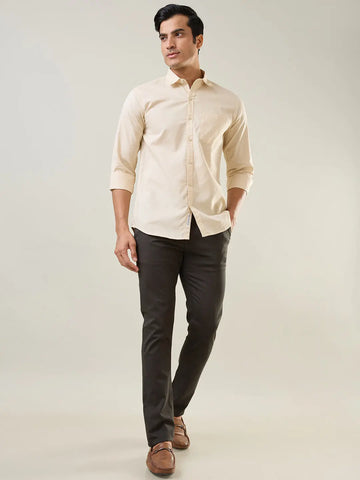 Dark Green Slim Fit Chinos Tim Paris