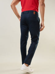 Navy Blue Slim Fit Chinos