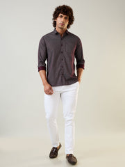 White Slim Fit Chinos