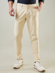 Cream Regular Fit Chinos