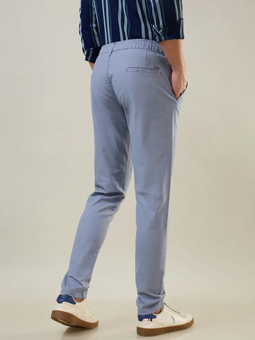 Blue Regular Fit Chinos Tim Paris
