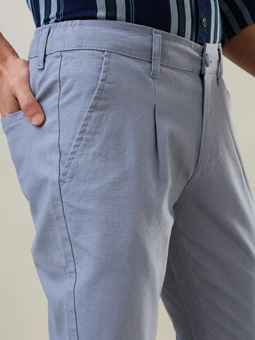 Blue Regular Fit Chinos Tim Paris