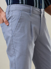 Blue Regular Fit Chinos
