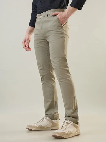 Light Olive Slim Fit Chinos Tim Paris