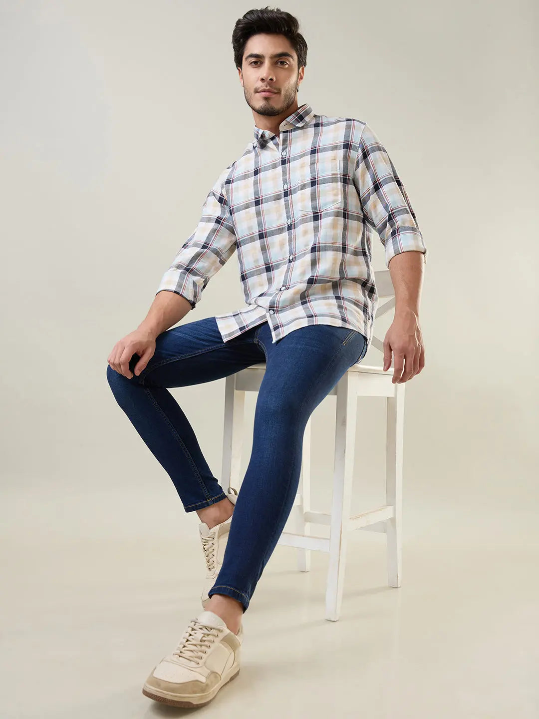 Dark Indigo Kane Skinny Ankle Fit Jeans TIM PARIS