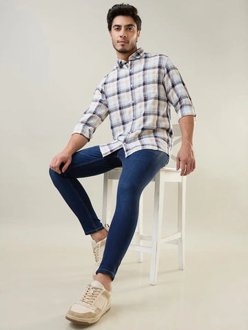 Dark Indigo Kane Skinny Ankle Fit Jeans TIM PARIS