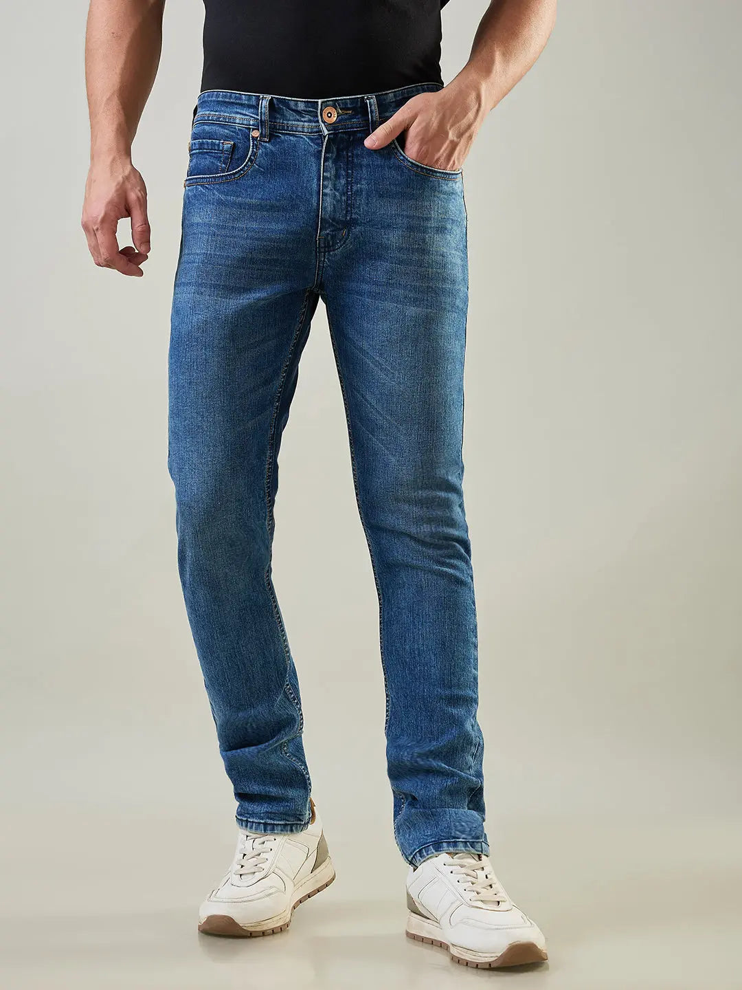 Medium Towel FERDINAND SLIM TAPERED Jeans TIM PARIS