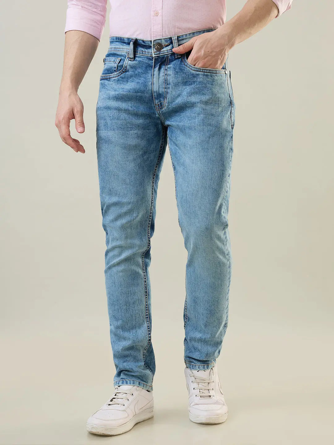 Tint Indigo Ferdinand Slim Tapered Jeans TIM PARIS