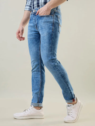 Light Cloud Hugo Skinny Fit Jeans TIM PARIS