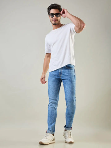 Medium Cloud Hugo Skinny Fit Jeans TIM PARIS