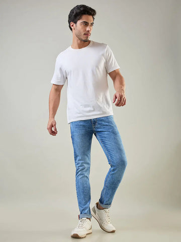 Medium Cloud Hugo Skinny Fit Jeans TIM PARIS