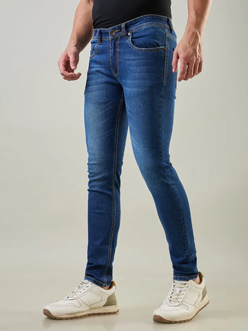 Medium Indigo Hugo Skinny Jeans TIM PARIS