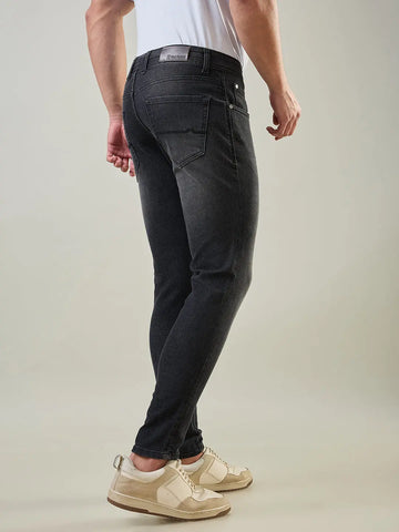 Carbon Black Kane Skinny Ankle Jeans Tim Paris