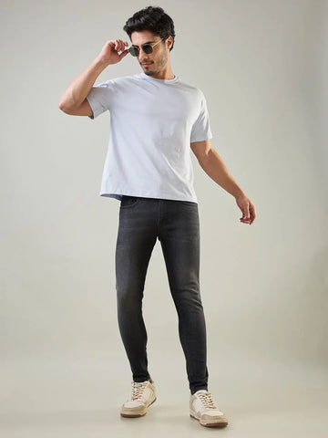 Carbon Black Kane Skinny Ankle Jeans Tim Paris