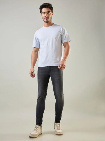 Carbon Black Kane Skinny Ankle Jeans Tim Paris