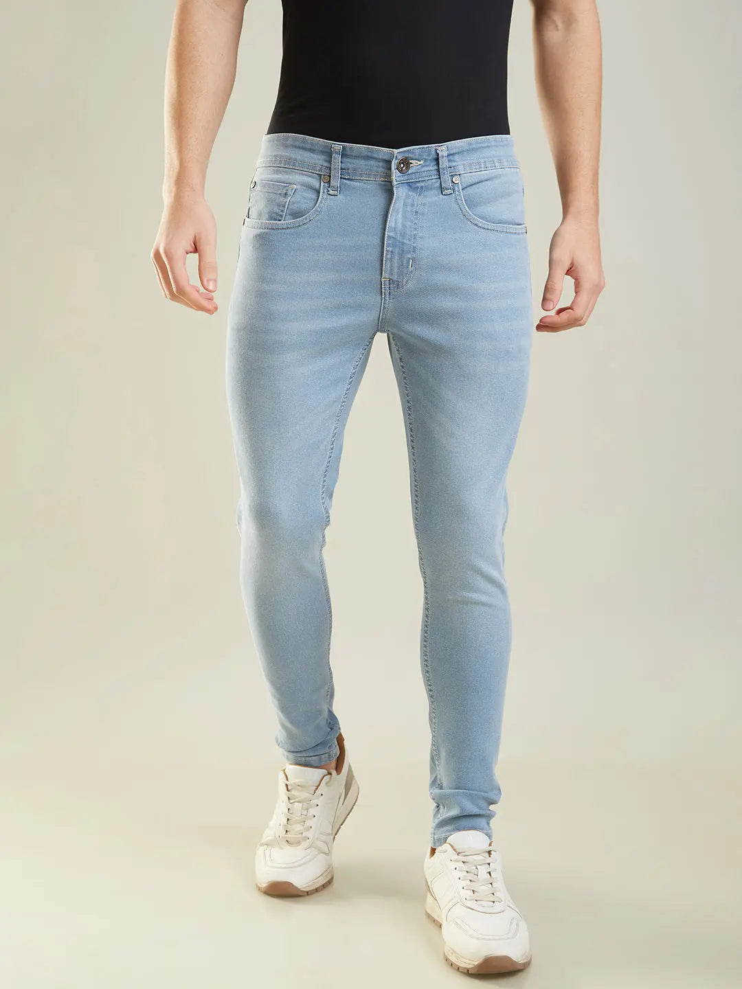 Light Indigo Kane Skinny Ankle Fit Jeans TIM PARIS