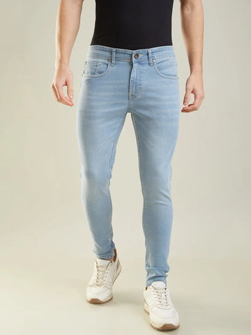 Light Indigo Kane Skinny Ankle Fit Jeans TIM PARIS
