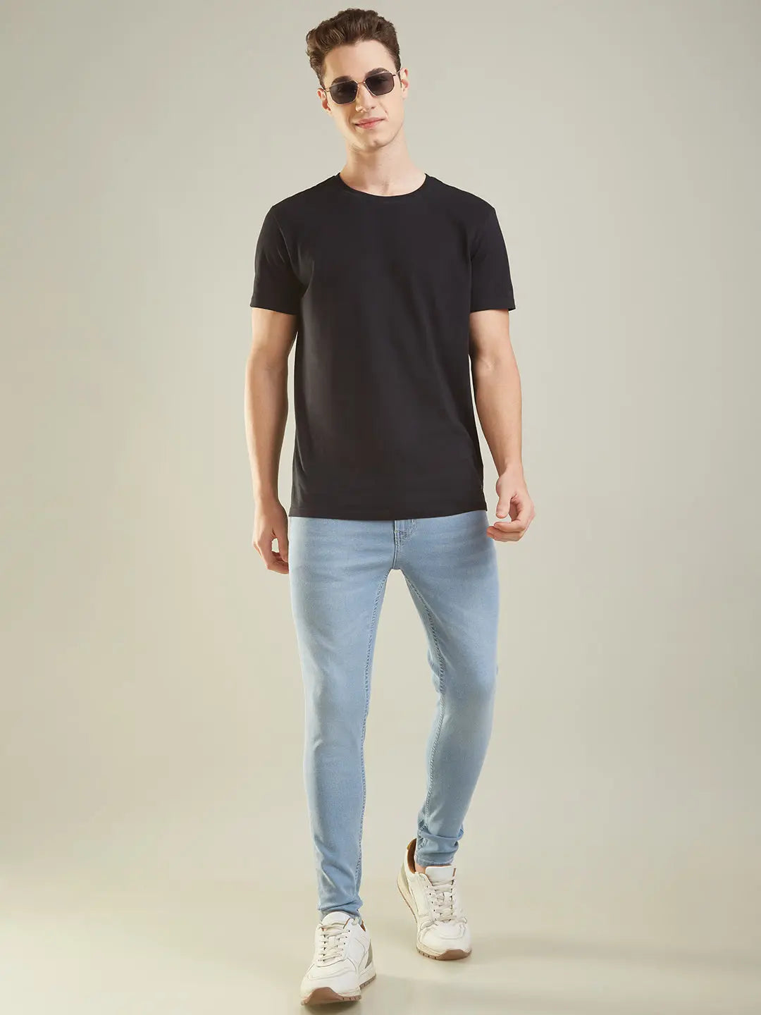 Light Indigo Kane Skinny Ankle Fit Jeans TIM PARIS