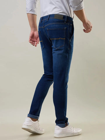 Dark Indigo Ferdinand Slim Tapered Jeans TIM PARIS