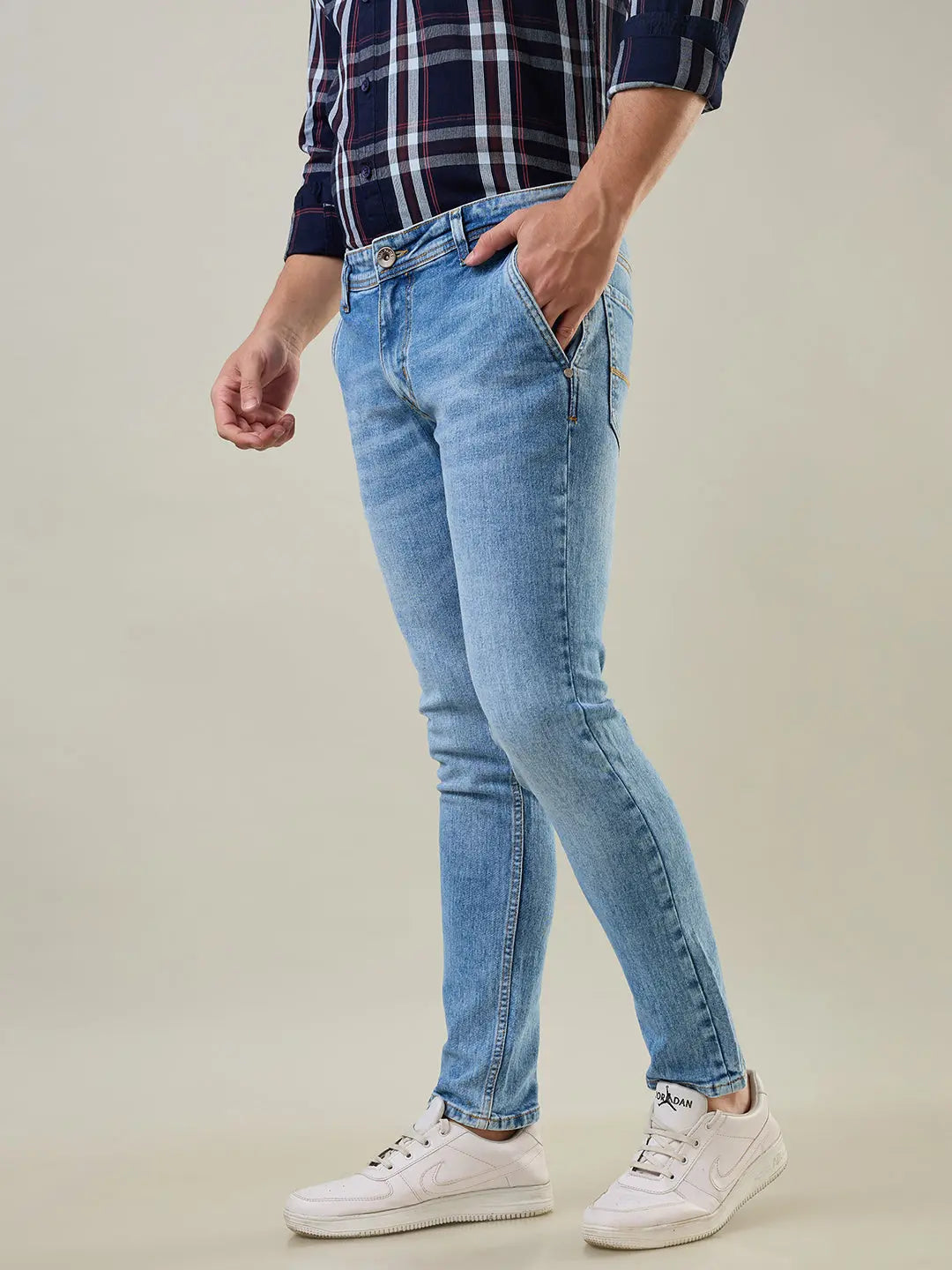 Light Indigo FERDINAND SLIM TAPERED Jeans TIM PARIS