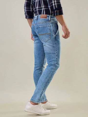 Light Indigo FERDINAND SLIM TAPERED Jeans TIM PARIS