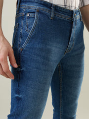 Medium Indigo Ferdinand Slim Tapered Jeans