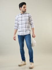 Medium Indigo Ferdinand Slim Tapered Jeans