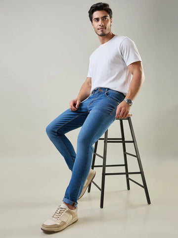 Tint Indigo Ferdinand Slim Tapered Jeans TIM PARIS