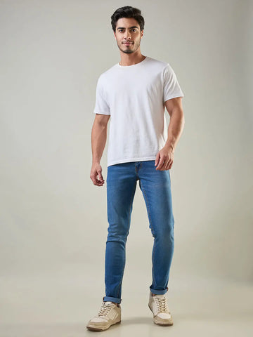 Tint Indigo Ferdinand Slim Tapered Jeans TIM PARIS