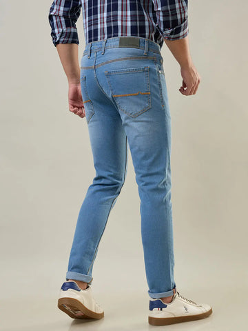 Light Indigo Hugo Skinny Jeans TIM PARIS