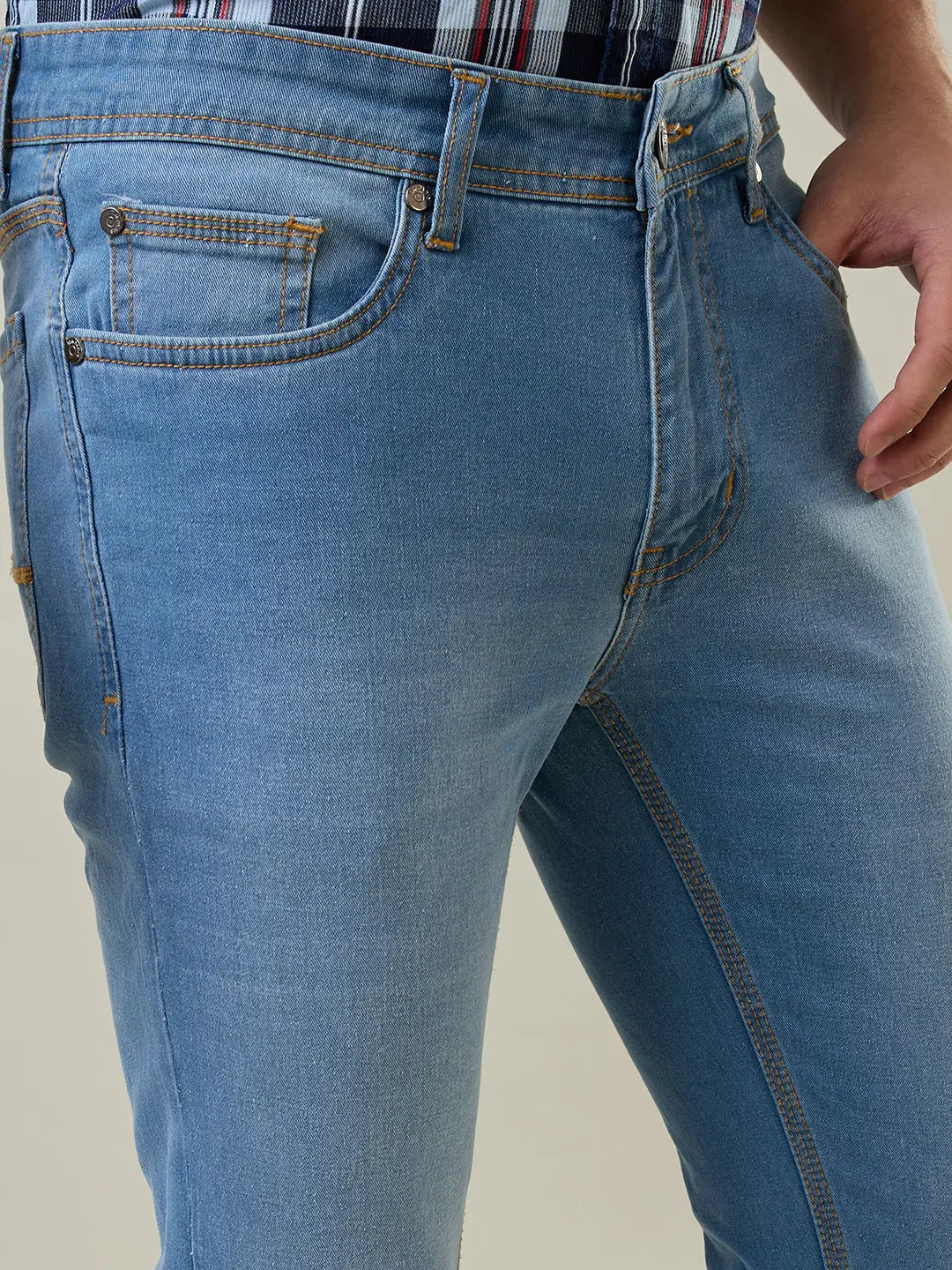 Light Indigo Hugo Skinny Jeans TIM PARIS