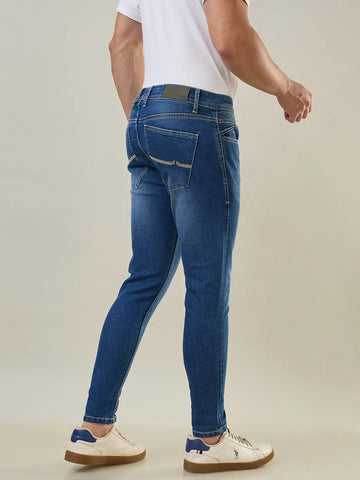 Dark Indigo Kane Skinny Ankle Fit Jeans TIM PARIS