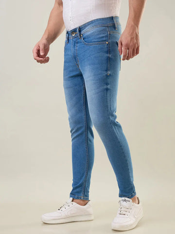 Light Indigo Kane Skinny Ankle Fit Jeans TIM PARIS