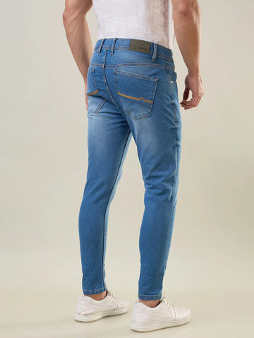 Light Indigo Kane Skinny Ankle Fit Jeans TIM PARIS